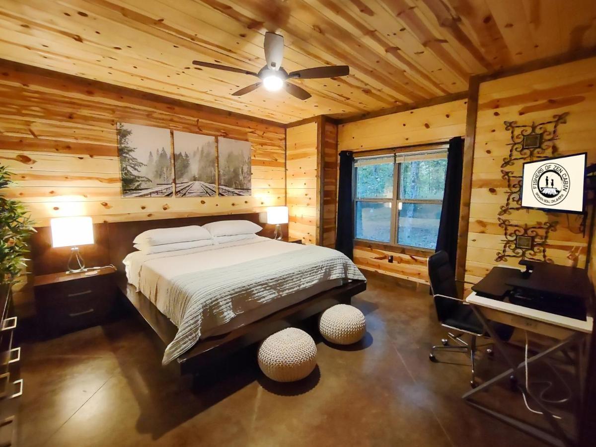 Fishers Of Zen - Broken Bow Vacation Cabin Esterno foto